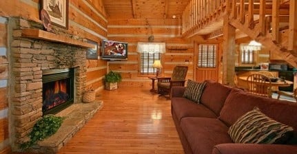 One Bedroom Cabins inside RV Pigeon Forge Campground